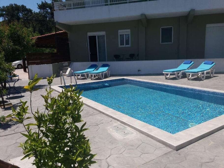 Greek Style Ground Floor Apartment & Pool Ialysos  Dış mekan fotoğraf