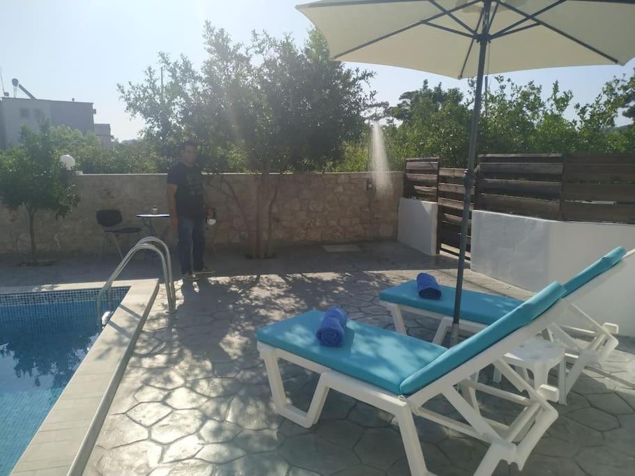 Greek Style Ground Floor Apartment & Pool Ialysos  Dış mekan fotoğraf
