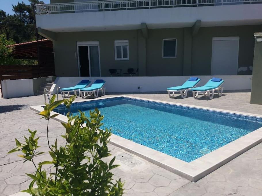 Greek Style Ground Floor Apartment & Pool Ialysos  Dış mekan fotoğraf