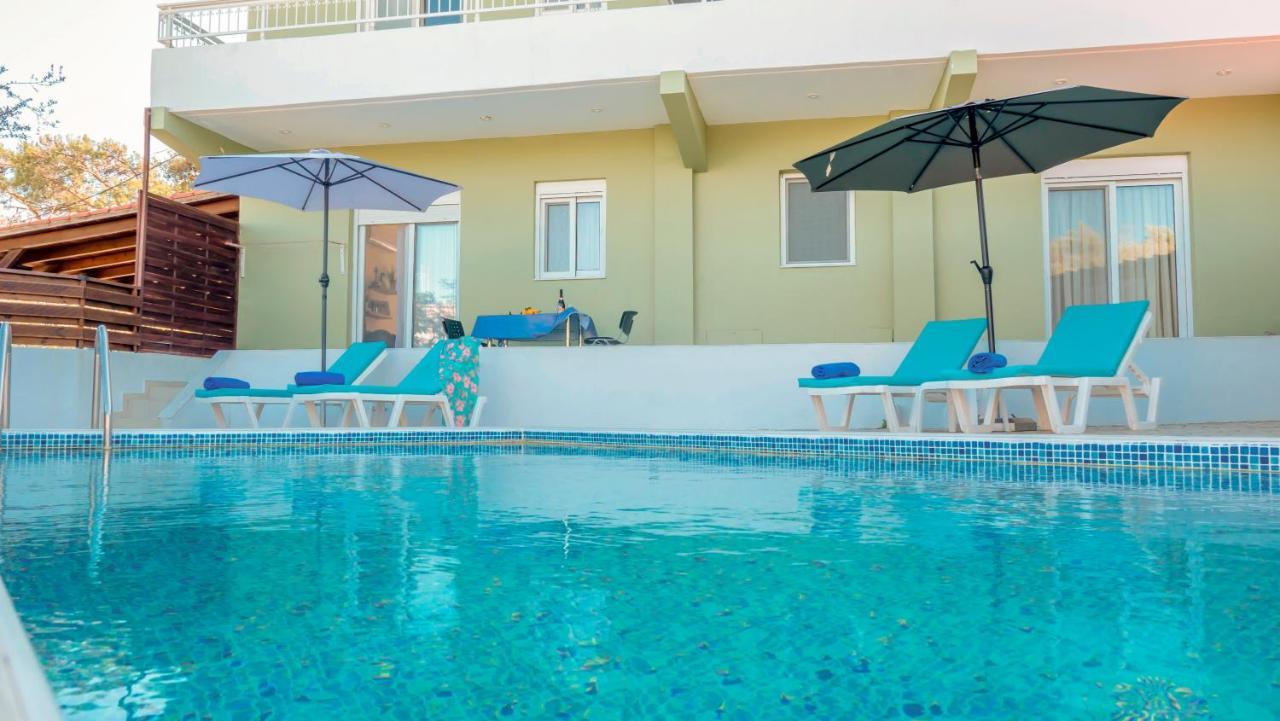 Greek Style Ground Floor Apartment & Pool Ialysos  Dış mekan fotoğraf